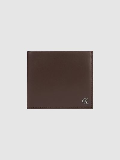 Calvin Klein Táskák & Kiegészítők HU242443 | Calvin Klein Bőr Billfold Férfi Pénztárca Barna